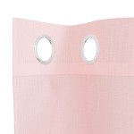 vidaXL Perdele Voile cu Oelii 2 buc Roz deschis 140x225 cm vidaXL Perdele Voile cu Oelii 2 buc Roz deschis 140x225 cm