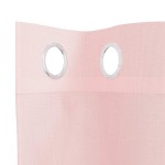 vidaXL Perdele Voile cu Oelii 2 buc Roz deschis 140x245 cm vidaXL Perdele Voile cu Oelii 2 buc Roz deschis 140x245 cm