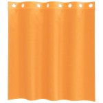 vidaXL Perdele Voile cu Oeli 2 buc Portocaliu 140x140 cm