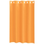 vidaXL Perdele Voile cu Oelii 2 buc Portocaliu 140x175 cm