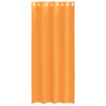 vidaXL Perdele Voile cu Oelii 2 buc Portocaliu 140x245 cm vidaXL Perdele Voile cu Oelii 2 buc Portocaliu 140x245 cm