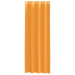 vidaXL Perdele Voile cu Oeli 2 buc Portocaliu 140x260 cm vidaXL Perdele Voile cu Oeli 2 buc Portocaliu 140x260 cm