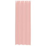 vidaXL Perdele Voile cu Oelii 2 buc Roz 140x260 cm vidaXL Perdele Voile cu Oelii 2 buc Roz 140x260 cm