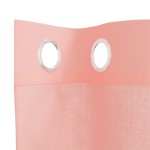 vidaXL Perdele Voile cu Oelii 2 buc Roz 140x260 cm vidaXL Perdele Voile cu Oelii 2 buc Roz 140x260 cm