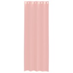 vidaXL Perdele Voile cu Oelii 2 buc Roz 140x300 cm vidaXL Perdele Voile cu Oelii 2 buc Roz 140x300 cm