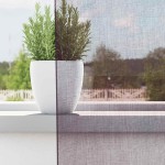 vidaXL Perdele Voile cu Oeli 2 buc Violet 140x245 cm