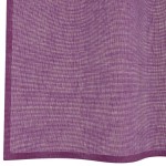 vidaXL Perdele Voile cu Oeli 2 buc Violet 140x245 cm