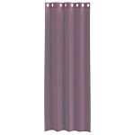 vidaXL Perdele Voile cu Oelii 2 buc Violet 140x260 cm vidaXL Perdele Voile cu Oelii 2 buc Violet 140x260 cm