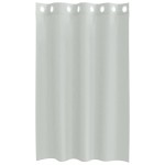 vidaXL Perdele Voile cu Oelii 2 buc Gri deschis 140x175 cm
