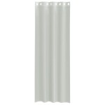 vidaXL Perdele Voile cu Oelii 2 buc Gri deschis 140x300 cm