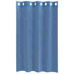vidaXL Perdele Voile cu Oelii 2 buc Albastru Regal vidaXL Perdele Voile cu Oelii 2 buc Albastru Regal