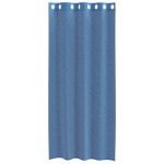 vidaXL Perdele Voile cu Oelii 2 buc Albastru Regal vidaXL Perdele Voile cu Oelii 2 buc Albastru Regal