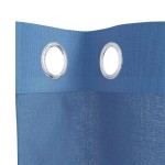 vidaXL Perdele Voile cu Oelii 2 buc Albastru Regal vidaXL Perdele Voile cu Oelii 2 buc Albastru Regal
