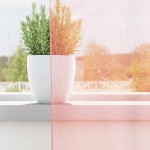 vidaXL Perdele Voile cu buzunare pentru bare 2 buc Roz vidaXL Perdele Voile cu buzunare pentru bare 2 buc Roz