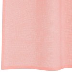 vidaXL Perdele Voile cu buzunare pentru bare 2 buc Roz vidaXL Perdele Voile cu buzunare pentru bare 2 buc Roz