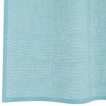 vidaXL Perdele Voile cu buzunare pentru bare 2 buc Turcoaz vidaXL Perdele Voile cu buzunare pentru bare 2 buc Turcoaz