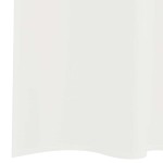 vidaXL Perdele Voile cu buzunare pentru bare 2 buc Alb