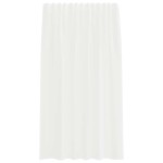 vidaXL Perdele Voile cu buzunare pentru bare 2 buc Alb vidaXL Perdele Voile cu buzunare pentru bare 2 buc Alb