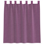 vidaXL Perdele Voile cu Bucle 2 buc Violet 140x140 cm