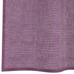 vidaXL Perdele Voile cu Bucle 2 buc Violet 140x225 cm vidaXL Perdele Voile cu Bucle 2 buc Violet 140x225 cm