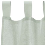 vidaXL Perdele voal cu bucle 2 buc Gri deschis 140x225 cm vidaXL Perdele voal cu bucle 2 buc Gri deschis 140x225 cm