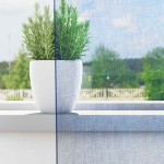 vidaXL Perdele Voile cu Bucle 2 buc Albastru Regal 140x245 cm