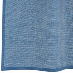 vidaXL Perdele Voile cu Bucle 2 buc Albastru Regal 140x260 cm