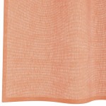 vidaXL Perdele Voile cu Bucle 2 buc Terracota 140x140 cm vidaXL Perdele Voile cu Bucle 2 buc Terracota 140x140 cm