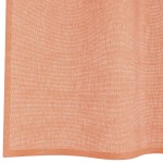 vidaXL Perdele Voile cu Bucle 2 buc Terracota 140x245 cm vidaXL Perdele Voile cu Bucle 2 buc Terracota 140x245 cm