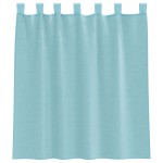 vidaXL Perdele Voile cu Bucle 2 buc Turcoaz 140x140 cm vidaXL Perdele Voile cu Bucle 2 buc Turcoaz 140x140 cm