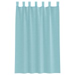 vidaXL Perdele Voile cu Bucle 2 buc Turcoaz 140x175 cm vidaXL Perdele Voile cu Bucle 2 buc Turcoaz 140x175 cm