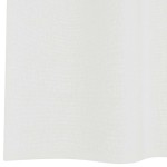 vidaXL Perdele Voile cu Bucle 2 buc Alb 140x245 cm