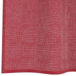 vidaXL Perdele Voile cu Bucle 2 buc Roșu Vin 140x245 cm vidaXL Perdele Voile cu Bucle 2 buc Roșu Vin 140x245 cm