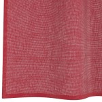 vidaXL Perdele Voile cu Bucle 2 buc Roșu Vin 140x260 cm vidaXL Perdele Voile cu Bucle 2 buc Roșu Vin 140x260 cm