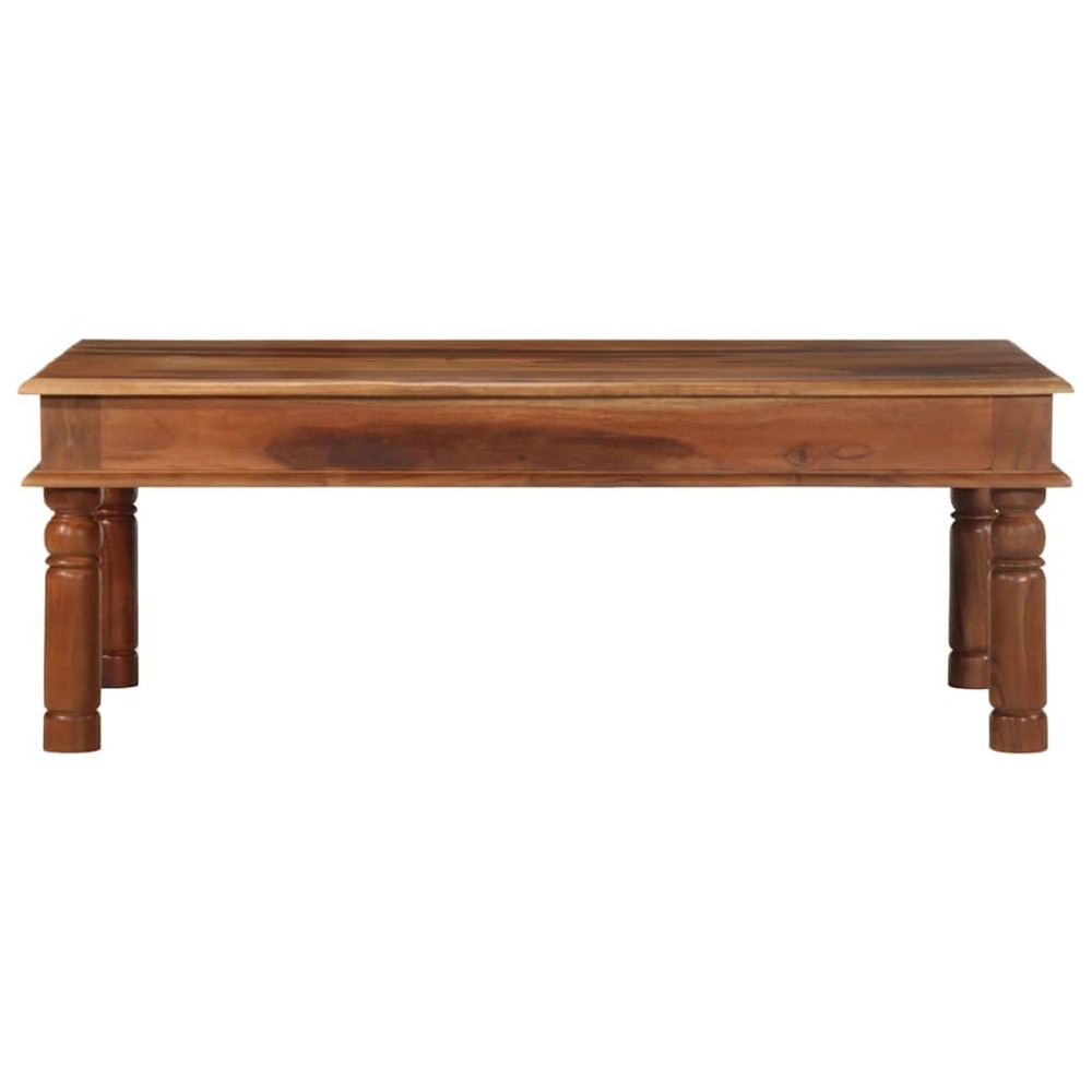 vidaXL Masuta de cafea 110x60x40 cm din lemn masiv de salcam