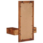 vidaXL Oglindă de perete cu sertare 60x33x90 cm lemn masiv de salcâm vidaXL Oglindă de perete cu sertare 60x33x90 cm lemn masiv de salcâm
