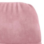 vidaXL Scaun de relaxare, roz, catifea vidaXL Scaun de relaxare, roz, catifea