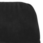 vidaXL Scaun balansoar, negru, catifea vidaXL Scaun balansoar, negru, catifea