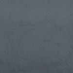 vidaXL Scaun de relaxare, gri închis, catifea