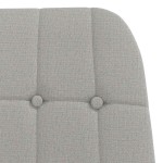 vidaXL Scaun de relaxare Cloud Grey Fabric vidaXL Scaun de relaxare Cloud Grey Fabric