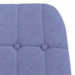 vidaXL Scaun de relaxare, jeans albastru, material textil vidaXL Scaun de relaxare, jeans albastru, material textil