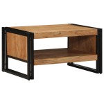 vidaXL Masuta de cafea 70x50x38 cm din lemn masiv de salcam vidaXL Masuta de cafea 70x50x38 cm din lemn masiv de salcam