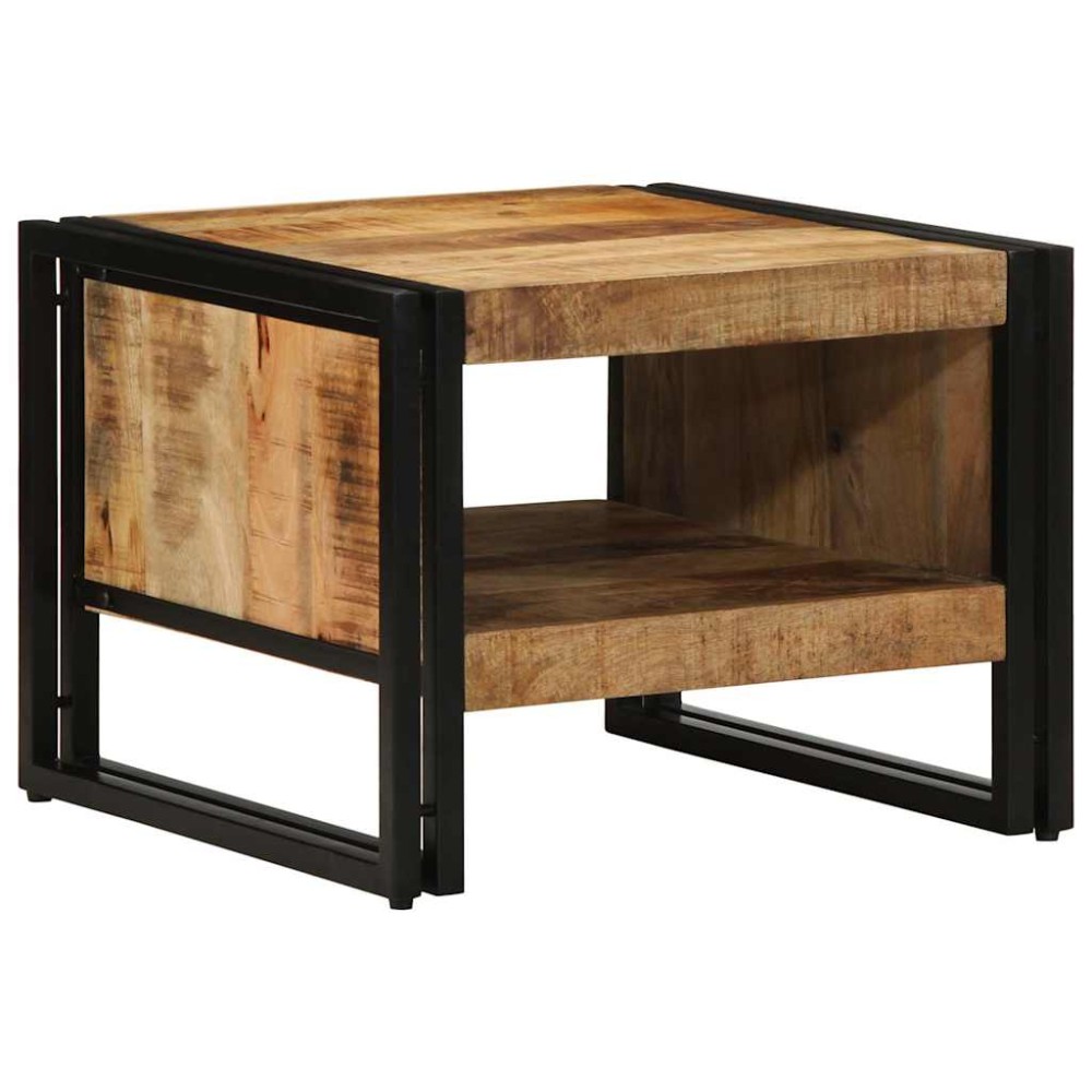 vidaXL Masuta de cafea 50x50x38 cm lemn masiv de mango