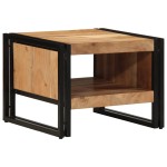 vidaXL Masuta de cafea 50x50x38 cm din lemn masiv de salcam vidaXL Masuta de cafea 50x50x38 cm din lemn masiv de salcam
