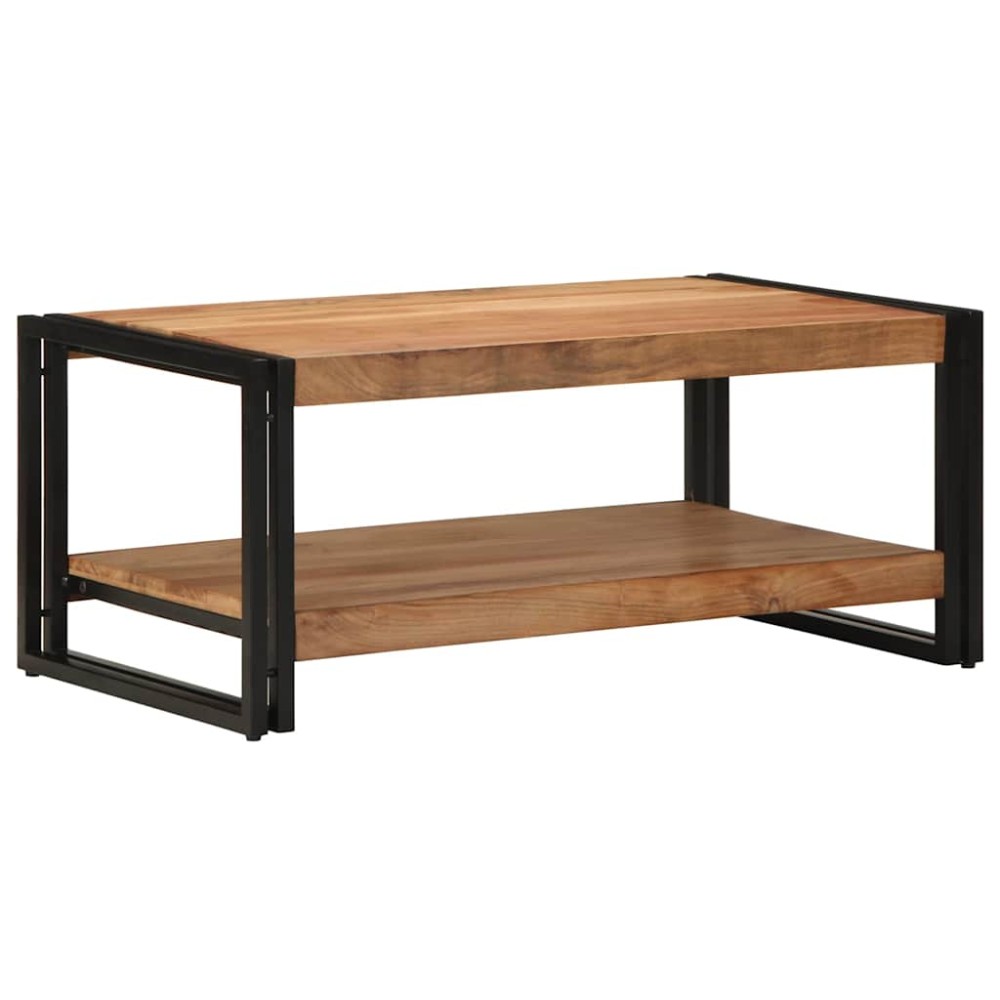 vidaXL Masuta de cafea 90x50x38 cmdin lemn masiv de salcam