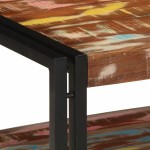 vidaXL Masuta de cafea multicolora 90x50x38 cm lemn masiv recuperat
