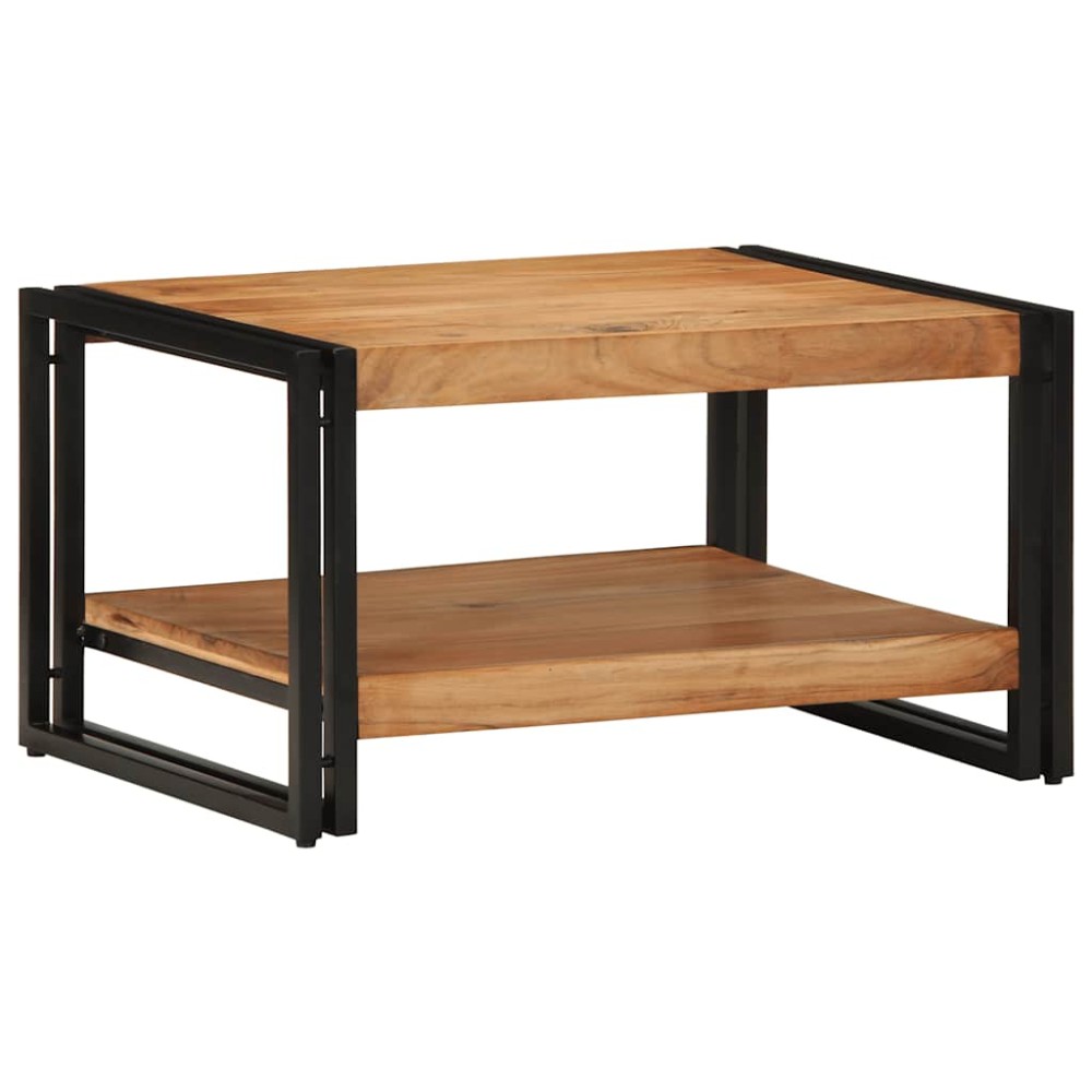vidaXL Masuta de cafea 70x50x38 cm din lemn masiv de salcam