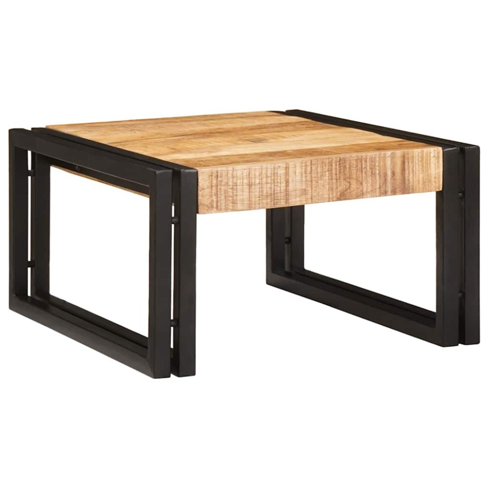 vidaXL Raft pentru baie 40 x 50 x 23 cm Lemn masiv de mango și fier