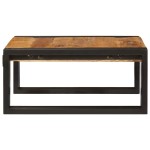 vidaXL Raft pentru baie 40 x 50 x 23 cm Lemn masiv de mango și fier