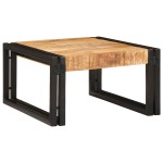 vidaXL Raft pentru baie 40 x 50 x 23 cm Lemn masiv de mango și fier